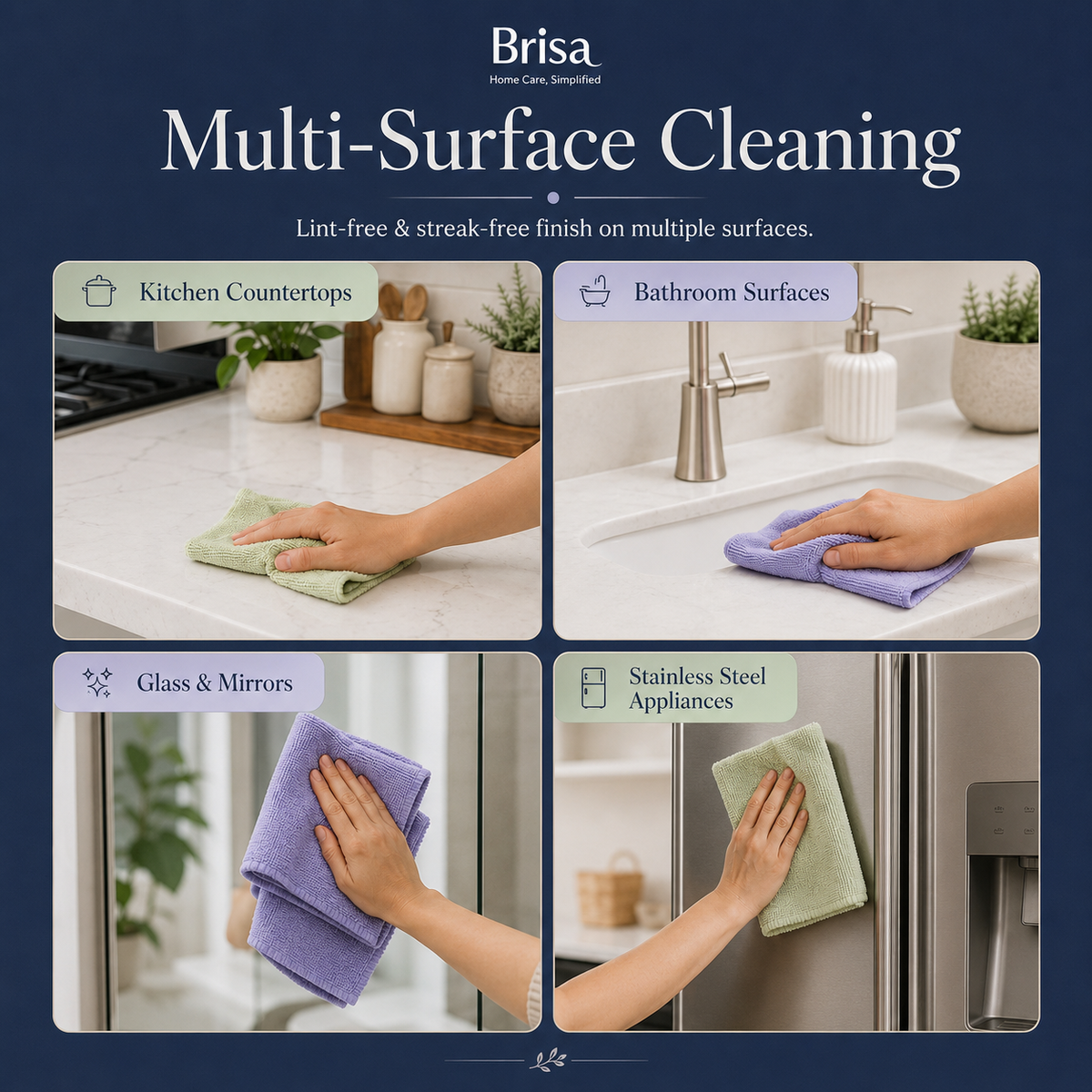 Brisa Tear-Away Microfiber Roll