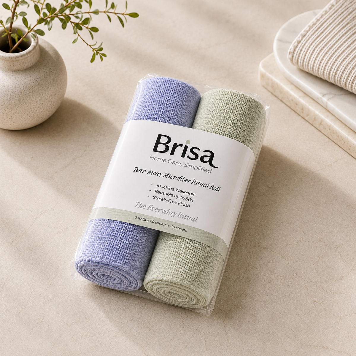 Brisa Tear-Away Microfiber Roll