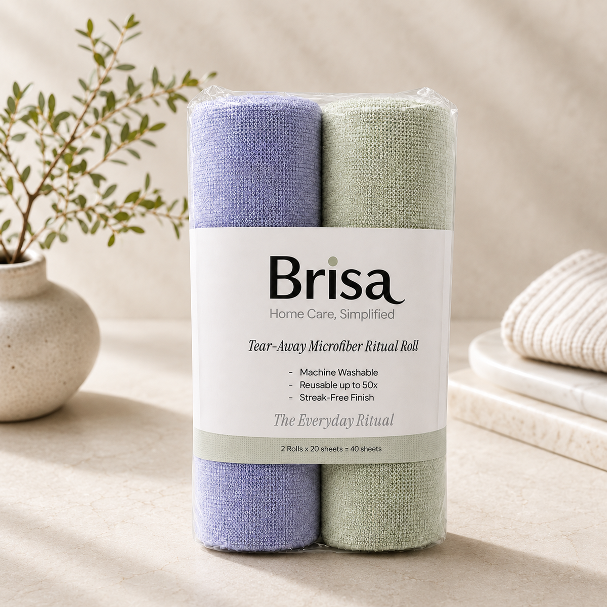 Brisa Tear-Away Microfiber Roll